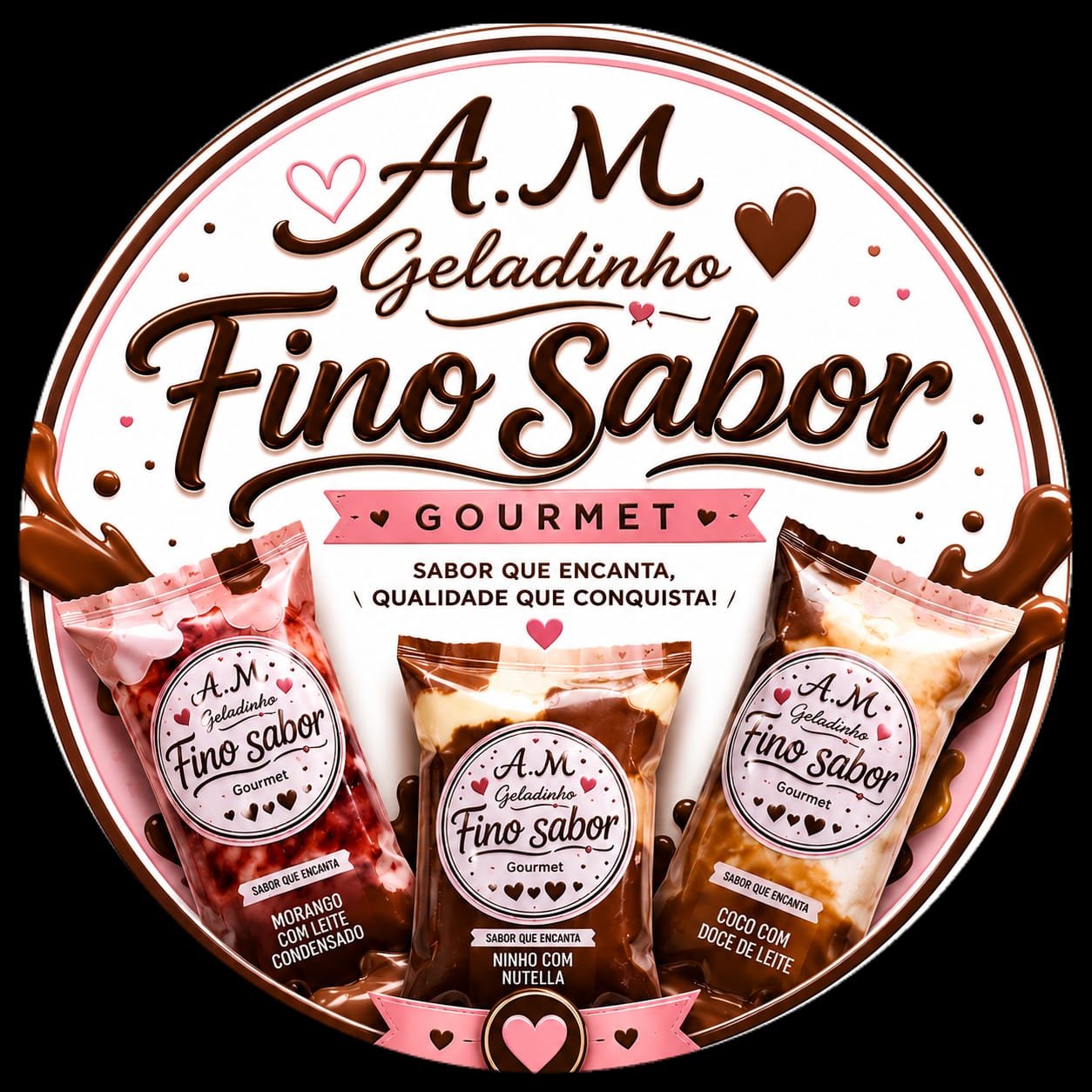 A.M Geladinho Fino Sabor Gourmet, por Marco Antônio Souza